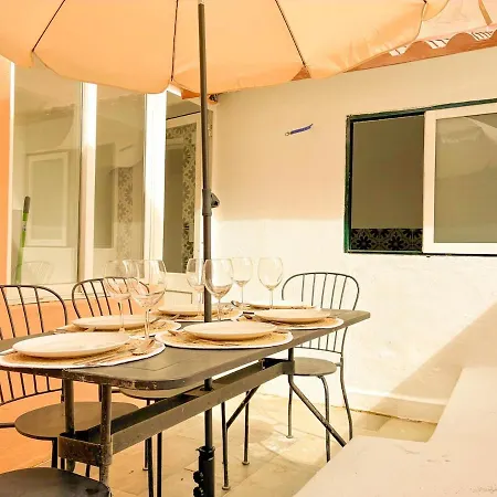 Principe Real - Charming With Terrace דירה *
