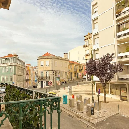 דירה Principe Real - Charming With Terrace *